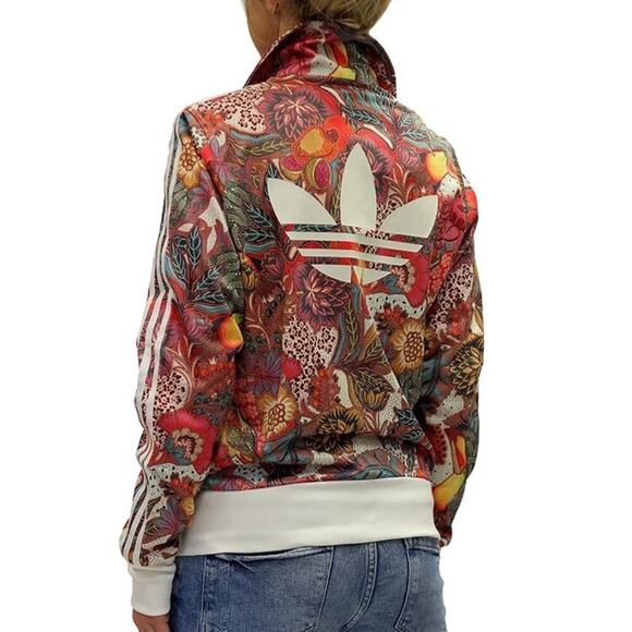 Adidas Originals x Farm Rio Fugiprabali Firebird Floral Track Jacket Size M - Picture 2 of 7